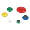 Universal Assorted Magnets, Plastic, 5/8", 1", 1 5/8" dia, Asst Colors, PK30 UNV31250